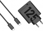 125 W GaN Charge TurboPower laadija originaal Motorola toiteallikale USB C laadimiskaabel Andmekaabel USB C adapter Motorola Edge Moto nutitelefoni s&uuml;learvuti universaalne laadija