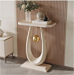 Akzenttisch mit Stauraum, moderne Konsole f&uuml;r Eingangsbereich, Flur und Wohnzimmer-Organisation