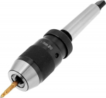 Greensen 1-16mm Keyless Drill Chuck 45# Steel Self Pulling Keyless Lathe Chuck with Taper Arbor Hand Portable Hand Drill Chuck Taper Lathe for