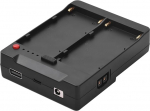 Andoer NP-F970 F750 F550 Battery Plate to V-Lock V-Mount Buckle Mount Adapter with USB-A/Type-C/DC/D-TAP Outputs
