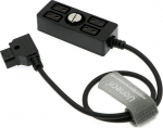 Uonecn D-tap Male to 4-Port Dtap Female Splitter Adapter toitejuhe ARRI RED kaameratele TILTA Steadicam IDX Photography V-Mount jaoks