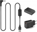 Mobiilne toiteadapter PS700 ACK-700 USB-kaabel + 5V3A USB-laadija+DR-E17 LP-E17 aku DC-&uuml;hendaja Canon EOS-M5 EOS-M3 EOS-M6 jaoks
