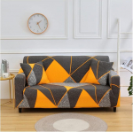 Hggzeg diivanikate High Stretch Elastic Fabric 1-2 istekoha 3 istekoha diivan Slipcover tr&uuml;kitud libisemiskindel m&ouml;&ouml;bli kaitsja masinpesu (3 istekoha geomeetriline)