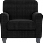 ZNSAYOTX Pack of 2 tool Covers for Living Room koos k&auml;etugedega Non-Slip Stretch Arm Chair Protective Covers Diivan Armchair Protective Cover Machine Washable Furniture Protector (Black, Chair)