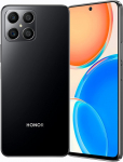 HONOR X8 Android nutitelefon, 6,7-tolline mobiiltelefon, 6+128 GB, 90 Hz, Dual SIM, 64 MP neljakordne kaamera, must
