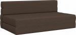 vidaXL kokkupandav diivanvoodi Taupe 203 x 152 x 15 cm kangas