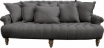 Loberon&reg; Springfield Village diivan Ca. 93 x 222 x 112 cm M&auml;nnipuit / pol&uuml;ester / lina Antratsiit