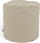 Arketicom Soft Cube Round Fabric Footstock Made in Italy Design Pouff Lightweight eemaldatava kattega 42 x 42 cm