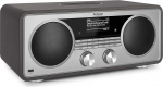TechniSat Digitradio 602, kompaktne s&uuml;steem 70 W 2.1 k&otilde;laris&uuml;steemiga (Stereomuusikakeskus koos Interneti-raadio, DAB+, FM, CD-m&auml;ngija, USB, Bluetooth, App Control, Qi laadimisjaamaga)