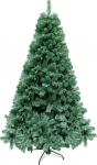 7 ft/210 cm kunstlik j&otilde;ulupuu Alaska m&auml;nd roheline 800 Tips Xmas Kodukaunistused, 2,1 m, metallist alus