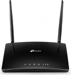 TP-Link TL-MR6400 WLAN Cat4 + N300 Mbps 4G LTE ruuter (150 Mbit/s allalaadimine, 300 Mbit/s 2,4 GHz), vabalt konfigureeritav LAN / WAN port), must, versioon 5