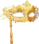 Hoshin Mardi Gras Deecorations Veneetsia mask pulgaga naistele