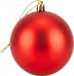 20cm punane j&otilde;ulupall PVC purunemiskindel matt viimistlusega j&otilde;ulukaunistus Pidulik j&otilde;ulupuu rippuv kaunistus &Uuml;mmargune ornament p&uuml;hade kodukaunistuseks