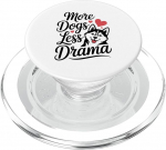 Lieber Weihnachtsmann, Lass Uns Bei Einer Tasse Kaffee PopSockets PopGrip f&uuml;r MagSafe