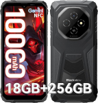 Blackview Fort 1 (18+256) v&auml;litingimustes kasutatav mobiiltelefon ilma lepinguta 10000 mAh, Android 15 v&auml;litingimustes kasutatav nutitelefon, 6,56-tolline 90 Hz ultra &otilde;huke ehitusplatsi mobiiltelefon, IP69K veekindel, NFC/GPS/Gemini AI