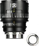 7artisans 50mm T2.1 Infinte Series Professional Manual Full Frame Cine Lens Compatible with PL Bayonet for Photography and Film Production (Black)