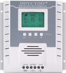 MPPT 60A p&auml;ikese laadimiskontroller 24V 12V Auto Max 100V DC sisendiga p&auml;ikesekontroller LCD-ekraaniga ja temperatuurianduriga, t&ouml;&ouml;tab suletud, geel, &uuml;leujutatud ja liitiumiga