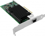 PCIe Ethernet v&otilde;rgukaart Intel X540-T1 X540 kiibistikuga PCIe 2.1 x8 10Gb &uuml;heportiline RJ45 LAN kaart, mis toetab Windows Server/Windows/Linux/VMware/ESX-i.