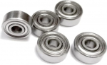 10 STK/2 STK Edelstahllager SMR84 4 * 8 * 3, SMR83 3 * 8 * 3, SMR74 4 * 7 * 2,5, SMR63 3 * 6 * 2,5, SMR62 2 * 6 * 2,5, SMR52 2 * 5 * 2,5 mm (Farbe: 2 St&uuml;ck, S(10tk,SMR93ZZ 3x9x4mm)