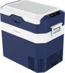 Bingi Compressor Cool Box 38L Portable Car Fridge 12/24V DC and 230V AC Mini Freezer for Car, Truck, Camping, Motorhome and Home (15&deg;C to -18&deg;C)