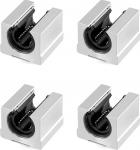 4tk SBR10UU SBR12UU SBR16UU SBR10LUU SBR12LUU Lineaarne laager 10 mm 12 mm Lineaarne liugur