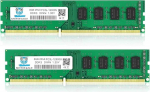 DDR3L-1600 UDIMM 16GB komplekt (2x8GB) PC3L 12800 8GB puhverdamata mitte-ECC 1.35V CL11 2Rx8 PC3 PC3L 12800U DDR3 DDR3L 1600MHz Dual Rank 240-pin lauaarvuti m&auml;lu