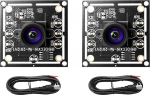 2 x OV9732 kaameramoodul auto tikutulede torkekaameras&uuml;steemile 100 kraadi 1280 x 720, 1 MP, 2 m kaabel, 100&deg; laikanurk USB juht, &uuml;hildub Autodarts.IO, Windows XP/7/8/10-ga