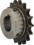 Mechanische Rollenkettenr&auml;der Zahnrollenkettenrad, 1 St&uuml;ck 12 24 Z&auml;hne 08B Industrieantriebskettenrad 45# Stahlkettenrad 12T 24T Keilnutbohrung 12 14 15 16 17 17 18 19 20 22 24-40 mm(28mm (v&otilde;tmeava 8mm))