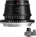 TTArtisan 35 mm F1.4 objektiiv APS-C kaamerate objektiiv k&auml;sitsi fookusega Canon EOS RF Mount EOS R RP R5 R6 (must)