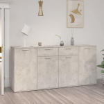 Homgoday Sideboard, Sideboardid elutuppa, s&ouml;&ouml;gituppa, m&ouml;&ouml;bel, s&ouml;&ouml;gituba, puitlaastplaadist sideboard, hall, 160 x 36 x 75 cm