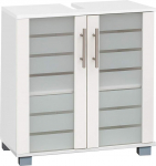 Schildmeyer Niko 105646 Vanity Unit, White, 59.8/32.6/62.4 cm