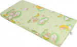 Best For Kids - laste madrats, 60 x 120 cm, kokkupandav laste madrats, beebivoodi madrats, laste rullmadrats, reisivoodi vahumadrats, mikrokiudkattega laste voodimadrats.