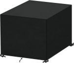 SanGlory Garden Table Cover, 84 x 84 x 80 cm, Garden Furniture Square Lounge Cover, Waterproof Tarpaulin for Garden Furniture, Winterproof Table Cover, Garden Furniture Tarpaulin, Anti-UV