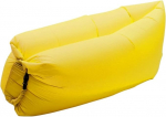 TURIM T&auml;ispuhutav diivan Air Diivan Air Lounger koos kaasaskantava paketiga Air Bed Portable Lazy Lounger Camping, Beach, Park, Beach Yellow