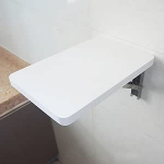 Klappbarer Wandtisch f&uuml;r die K&uuml;che, Fr&uuml;hst&uuml;cksbartisch, kompakter Esstisch f&uuml;r kleine R&auml;ume, Computertisch, Arbeitsplatz, an der Wand montierter Klappschreibtisch f&uuml;r die Arbeit im B&uuml;ro und