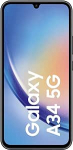 Samsung A346B/DSN Galaxy A34 5G, Dual, 128GB 6GB Ram, Awesome Graphite