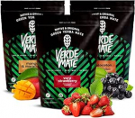 Verde Mate roheline puuviljane Yerba Mate komplekt, Mango & Maracuya, Melocoton, Very Strawberry, Brasiilia roheline Yerba puuviljadega, maheda maitsega, 3 x 500 g.
