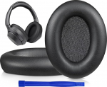 SOULWIT proteiinnahast asendusk&otilde;rvapadjad Sony WH-1000XM3 (WH1000XM3) k&otilde;rvaklappidele, asenduspadjad pehme proteiinnahaga, m&uuml;ra isoleeriv m&auml;luvaht