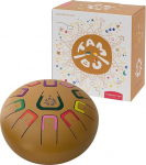 TAMB&Uacute; terasest keeletrummi 8-tolline 11-noodiline metallist l&ouml;&ouml;kpill (kuldne)