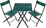 WELL HOME MOBILIARIO & DECORACI&Oacute;N Garden Furniture Set Green/Black