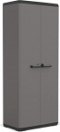 KIS Wardrobe Utility Piu BK/GLR, Grey, 80.5 x 40 x 25.6