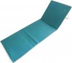 MONDII kokkupandav rannamatt: 8mm polsterdus, 13mm terasraam ja 600D Oxfordi kangas, kerge, reguleeritav seljatugi, vastupidav, kokkupandav ja kaasaskantav.