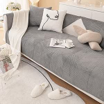 YWQJL Diivanikate U-kujuline nurk L-kujuline, diivanikate sobib 3/4/2/1 istekohale Diivanikate Libisematu diivanikate kaitse kriimustuste eest kassidele ja koertele Diivanikate, #15-70 x 150 cm