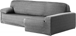 Eysa Aquiles Bi-Elastic Chaise Longue Right, pol&uuml;ester-puuvillane, hall, 43 x 37 x 14 cm