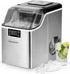 EUHOMY roostevabast terasest j&auml;&auml;kuubikute masin, 24 j&auml;&auml;kuubikut 13 minutiga, 24 kg/24 tundi j&auml;&auml;kuubikute masin, gastro, isepuhastuv, 3,2 liitrit, koos j&auml;&auml;kaabitsaga ja korviga koju / k&ouml;&ouml;ki / kontorisse / baari / matkaautosse