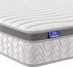 SuiLong Mattress 140 x 200 cm, Height 30 cm Pocket Spring Mattress 7-Zone Hardness H3 H4 with Memory Foam Comfort Spring Mattress, 100 Nights Trial Sleep