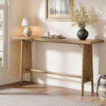 Tribesigns 160 cm esikusse sisenemise laud koos hoiuriiuliga, konsoollaud elutuppa, esikusse, koridori