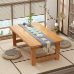 Bambusest kokkupandav laud, jaapani madal p&otilde;randalaud istumiseks, ruumi s&auml;&auml;stev iste p&otilde;randal, Tatami laud, kaasaskantav s&ouml;&ouml;gim&ouml;&ouml;bel elutuppa (A,70 x 40 x 35 cm/27,6 x 15,7 x 13,8 tolli)