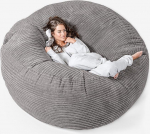 Lounge Pug&reg; - CORD - GIANT Bean Bag SOFA - MEGA MAMMOTH - Beanbag - GRAPHITE GREY