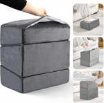 Jalgpadi kontori laua alla, reguleeritava k&otilde;rgusega jalahoidja kontoritoolile ja m&auml;ngutoolile, ergonoomiline jalapadi laua jalahoidja koos pestava kattega koju (hall)